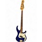 Used Peavey Milestone IV Metallic Blue Electric Bass Guitar thumbnail