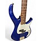 Used Peavey Milestone IV Metallic Blue Electric Bass Guitar