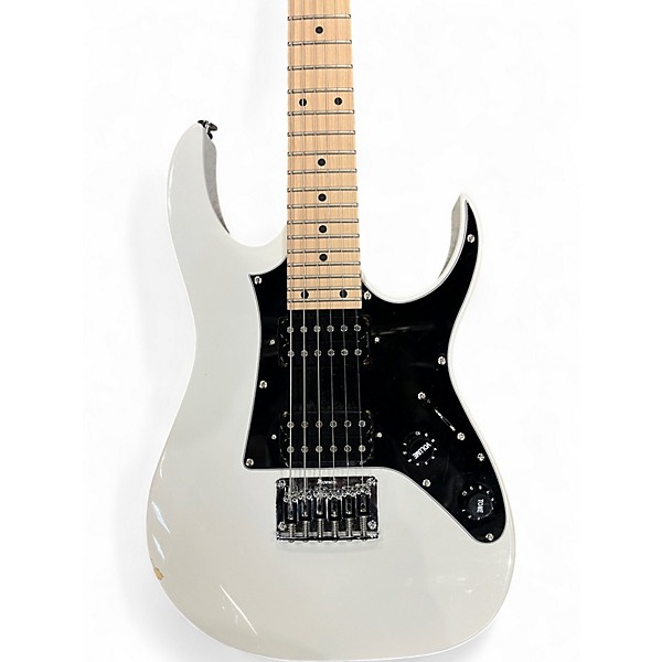 Used Ibanez GDTM21 Mikro white Solid Body Electric Guitar