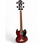 Used Epiphone SG EB-0 Cherry Electric Bass Guitar thumbnail