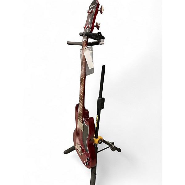 Used Epiphone SG EB-0 Cherry Electric Bass Guitar