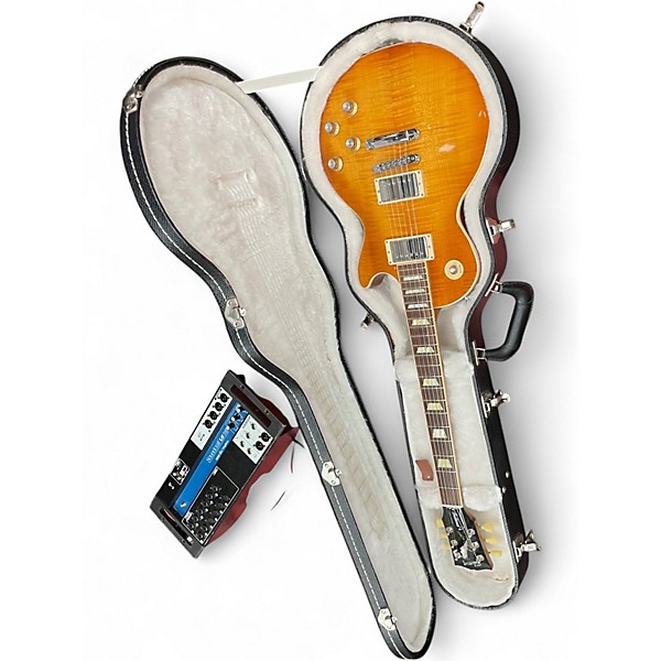 Used Gibson Les Paul Traditional Honey Burst Solid Body Electric Guitar