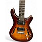 Used Harley Benton CST-24 Tobacco Flame Hollow Body Electric Guitar