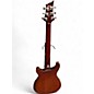 Used Harley Benton CST-24 Tobacco Flame Hollow Body Electric Guitar