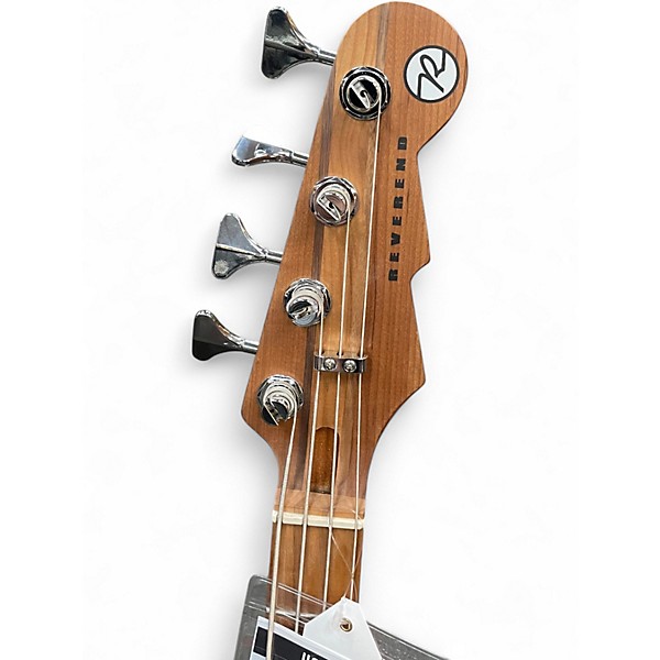 Used Reverend Decision P Tidepool Blue Electric Bass Guitar