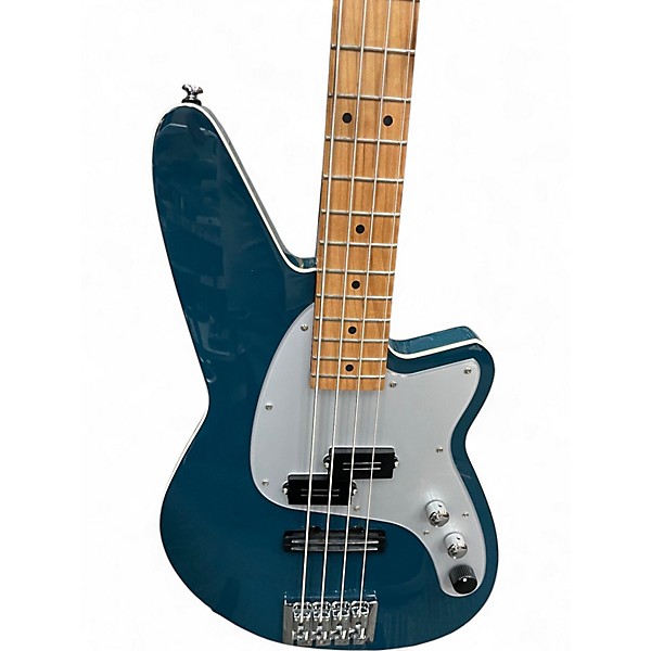 Used Reverend Decision P Tidepool Blue Electric Bass Guitar