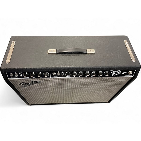 Used Fender 1965 Reissue Twin Reverb 85W 2x12 Tube Guitar Combo Amp
