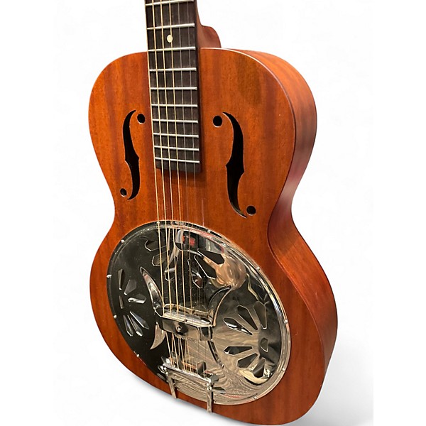 Used Gretsch Guitars G9200 Boxcar Round Neck Natural Resonator Guitar