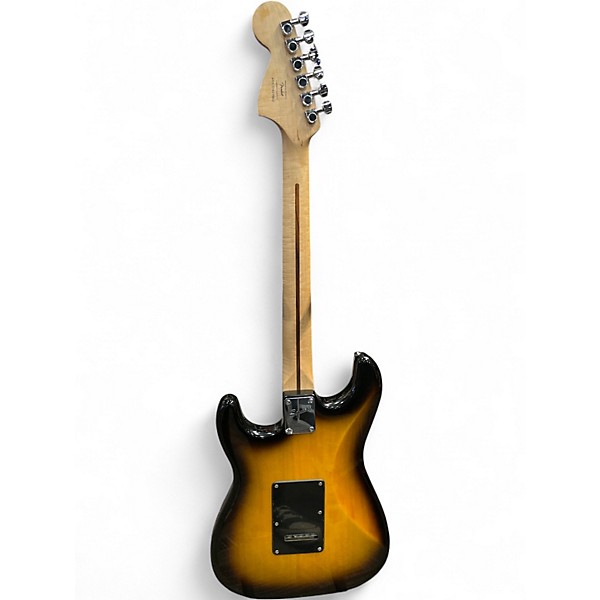 Used Squier Affinity Stratocaster 2 Tone Sunburst Solid Body Electric Guitar