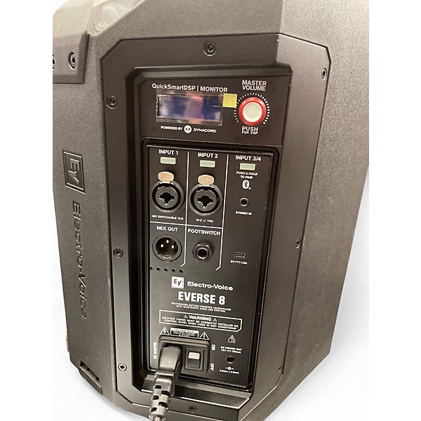 Used Electro-Voice EVERSE 8 Powered Speaker