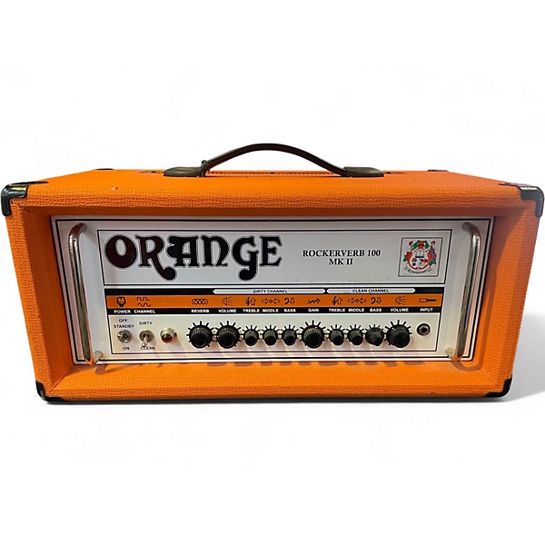 Used Orange Amplifiers Rockerverb 100H MKII Tube Guitar Amp Head