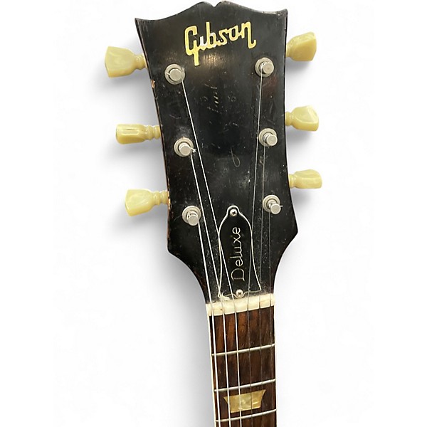 Vintage 1970 Gibson Les Paul Deluxe Gold Top Solid Body Electric Guitar
