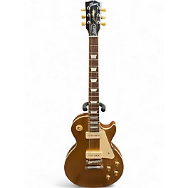 Used 2023 Gibson Les Paul Standard Gold Top Solid Body Electric Guitar