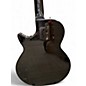 Used TV JONES Spectra Sonic Black Solid Body Electric Guitar