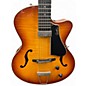 Used Godin 5th Avenue Jazz Burst Hollow Body Electric Guitar