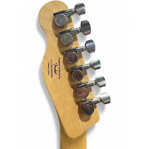 Used Squier Affinity Telecaster Natural Solid Body Electric Guitar