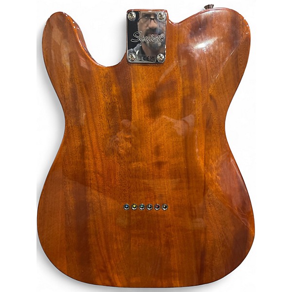 Used Squier Affinity Telecaster Natural Solid Body Electric Guitar