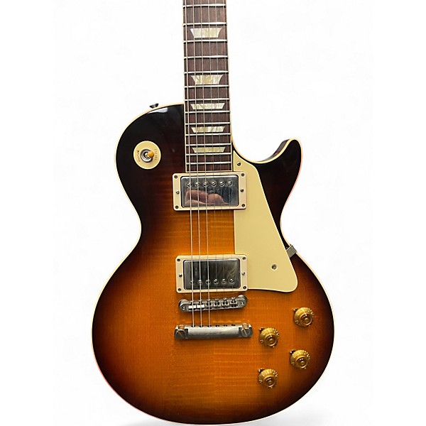 Used Gibson Custom CME Exclusive R8 Flame Top 2 Color Sunburst Solid Body Electric Guitar