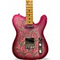 Used Fender Custom Shop Ltd. 68 Pink Paisley Tele Pink Paisley Solid Body Electric Guitar