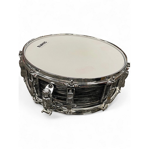 Used Ludwig 14X6 Classic Snare Grey Oyster Drum