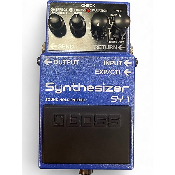 Used BOSS SY1 Effect Pedal