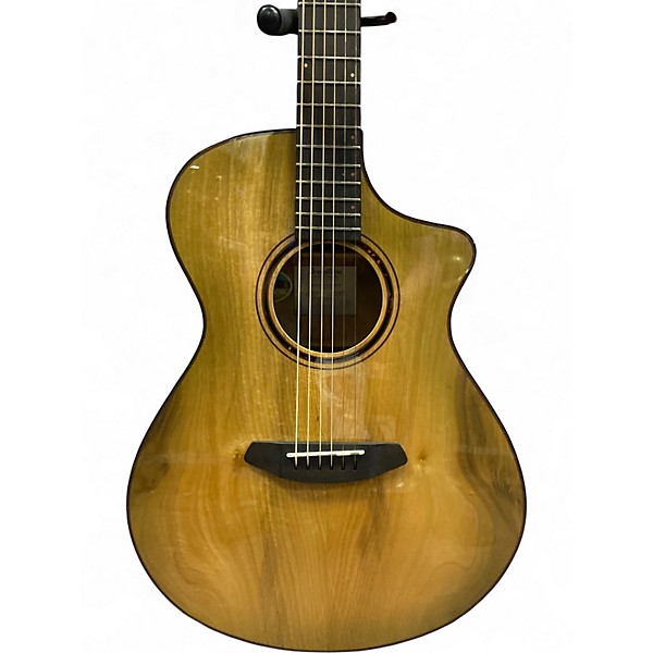Used Breedlove pursuit ex s concert sw ce Natural Acoustic Electric Guitar
