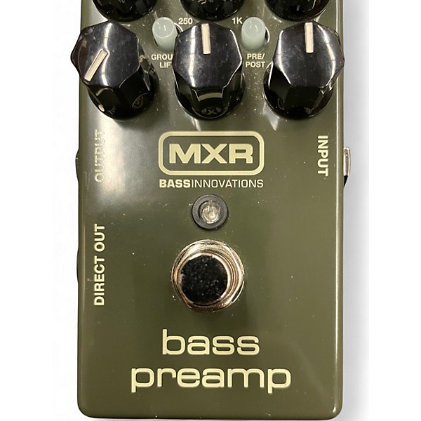 Used MXR M81 BASS PREAMP Bass Effect Pedal