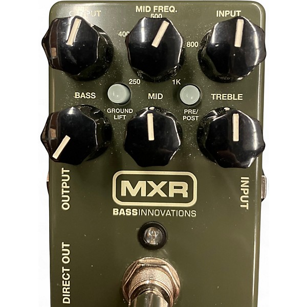 Used MXR M81 BASS PREAMP Bass Effect Pedal