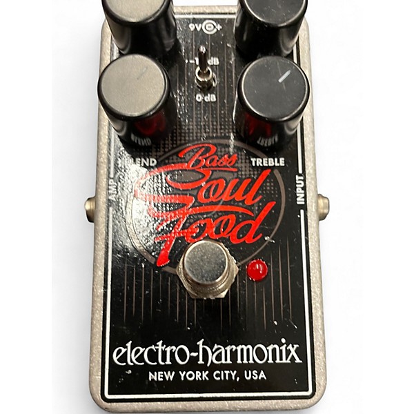 Used Electro-Harmonix Bass Soul Food Overdrive Bass Effect Pedal