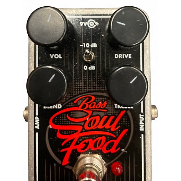 Used Electro-Harmonix Bass Soul Food Overdrive Bass Effect Pedal