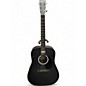 Used Martin DX Johnny Cash Black Acoustic Electric Guitar thumbnail