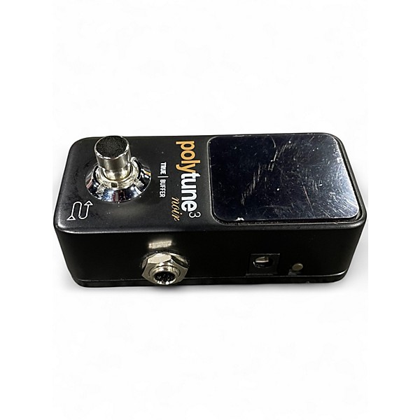 Used TC Electronic Polytune Noir Mini 3 Tuner Tuner Pedal