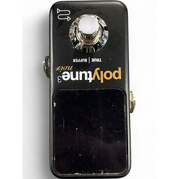 Used TC Electronic Polytune Noir Mini 3 Tuner Tuner Pedal