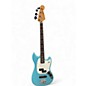 Used 2025 Fender Player Mustang II Bass PJ Aquatone Blue Electric Bass Guitar thumbnail