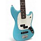 Used 2025 Fender Player Mustang II Bass PJ Aquatone Blue Electric Bass Guitar