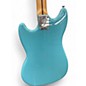 Used 2025 Fender Player Mustang II Bass PJ Aquatone Blue Electric Bass Guitar