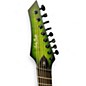 Used Harley Benton Multi Scale 8-NT Green Solid Body Electric Guitar