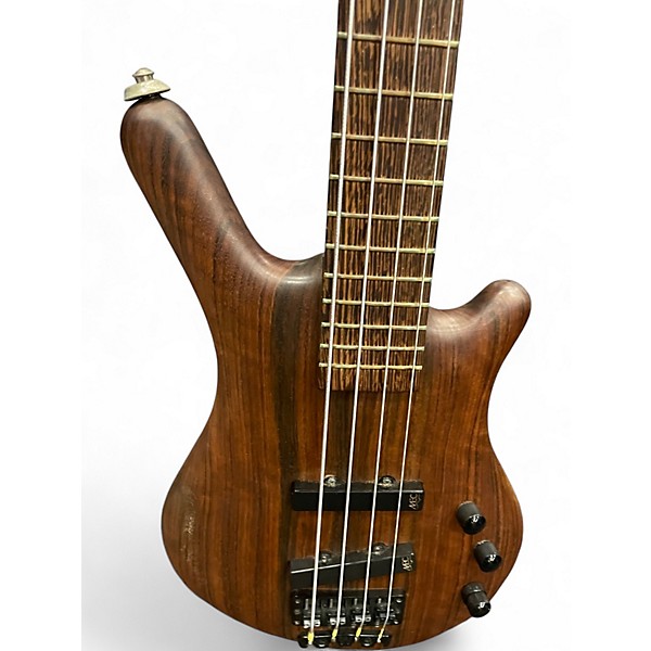 Used Warwick Thumb 4 String Bolt-On Natural Electric Bass Guitar