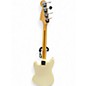 Used Fender Mustang Bass Antique Ivory Electric Bass Guitar