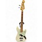 Used Fender Mustang Bass Antique Ivory Electric Bass Guitar