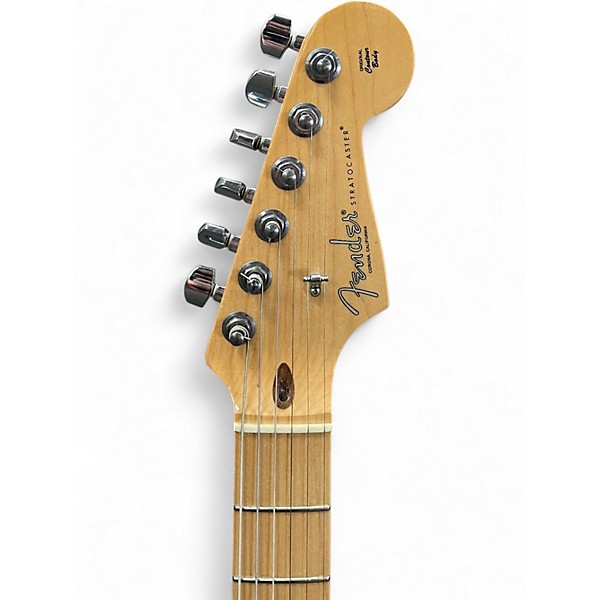 Used 2020 Fender American Professional Stratocaster SSS Antique White Solid Body Electric Guitar