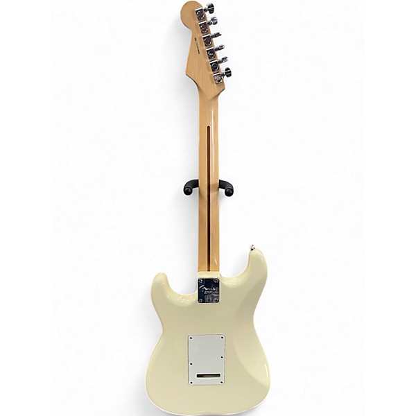 Used 2020 Fender American Professional Stratocaster SSS Antique White Solid Body Electric Guitar