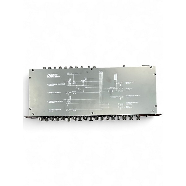 Used Alesis MultiMix 8 Rackmount Unpowered Mixer