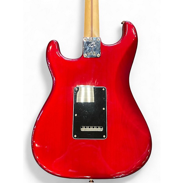 Used Fender Player Stratocaster Candy Apple Red Solid Body Electric Guitar
