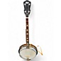 Vintage 1978 Iida closed back banjo Trans Brown Banjo thumbnail