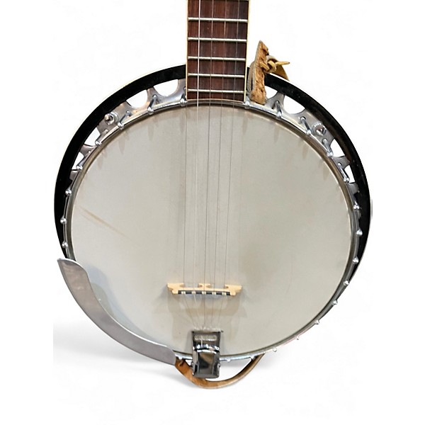 Vintage 1978 Iida closed back banjo Trans Brown Banjo