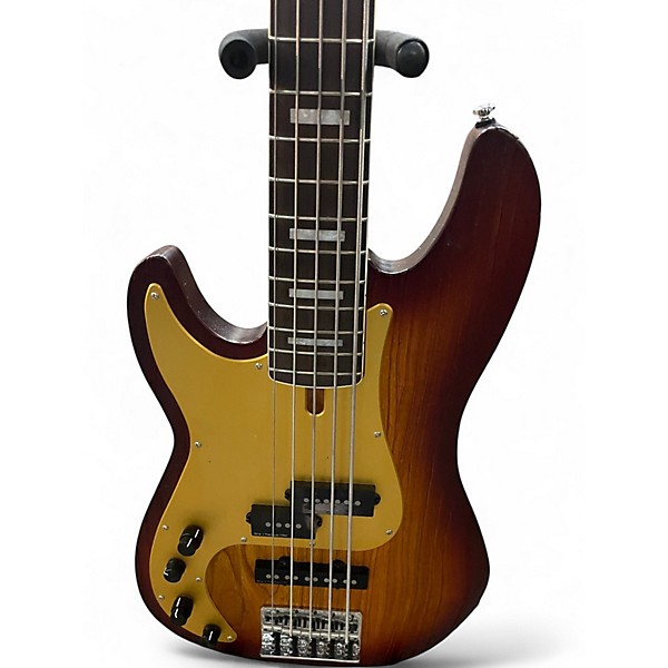 Used Sire Marcus Miller P7 Swamp Ash 5 String Sunburst Electric Bass Guitar