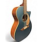 Used Fender Newporter Player Ocean Teal Acoustic Electric Guitar
