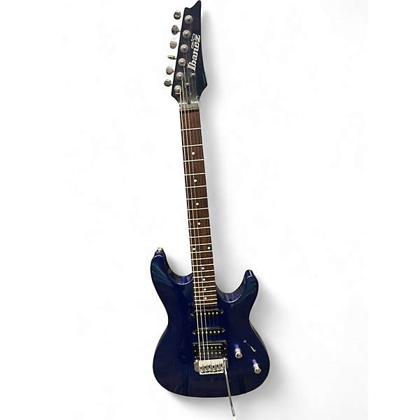 Used Ibanez Gio Ax blue Solid Body Electric Guitar