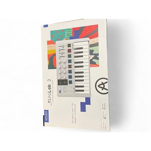 Used Arturia Minilab 3 MIDI Controller